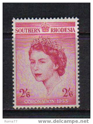 391 - SUD RHODESIA , 1953 : Incoronazione Di Elisabetta  *** - Zuid-Rhodesië (...-1964)