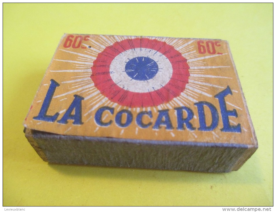 Lot De 5 Boites D´Allumettes/En L´etat/Coq/La Cocarde/Drapeaux/Cie Suédoise/3 Etoiles/1935-1945         AL22 - Matchboxes