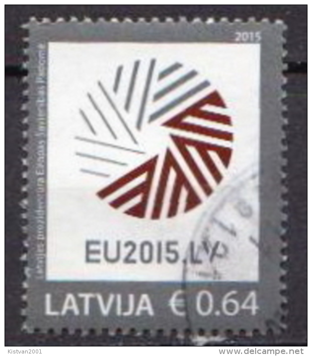 Latvia Used EU Stamp - Latvia
