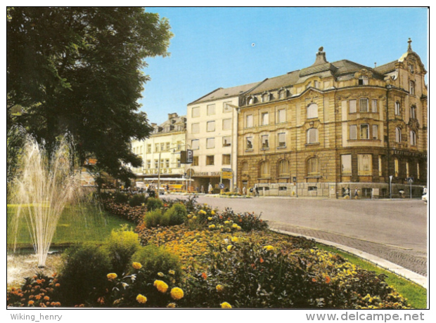 Hof An Der Saale - Altstadt Mit Bayerische Staatsbank - Hof