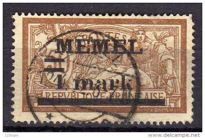 Memel 1920 Mi 26, Gestempelt [300416XIV] - Memelgebiet 1923