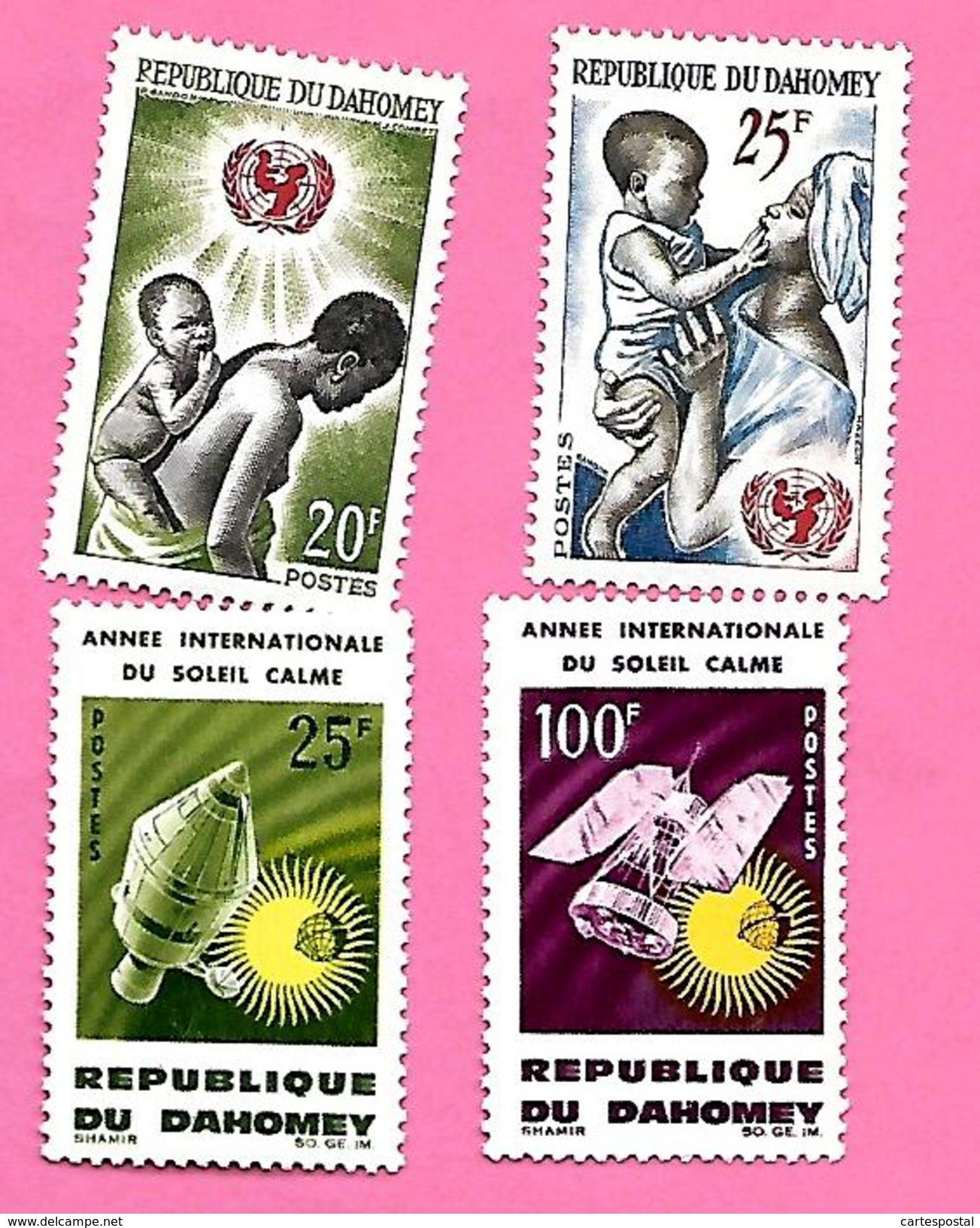 1108~~ 1964~~REPUBLIQUE   DAHOMEY    N° 214  / 17**   Neufs - Benin - Dahomey (1960-...)