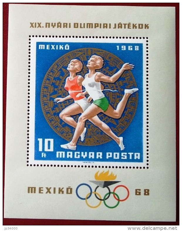 HONGRIE Jeux Olympiques MEXICO 68. Yvert BF 71 ** MNH - Verano 1968: México