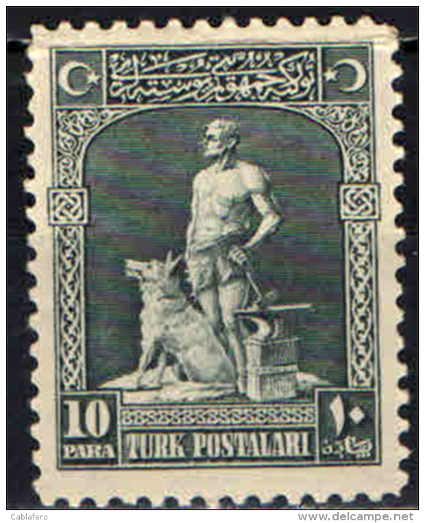 TURCHIA - 1926 - BOZ KURD E IL SUO LUPO - NUOVO MNH - Unused Stamps