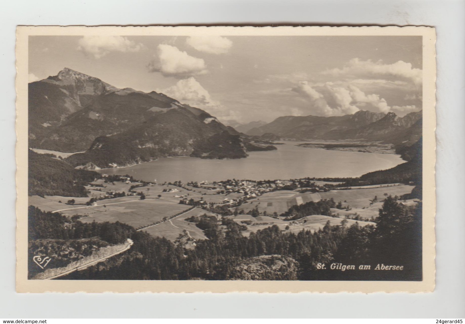 CPSM SANKT GILGEN (Autriche-Salzbourg) - Am Abersee - St. Gilgen