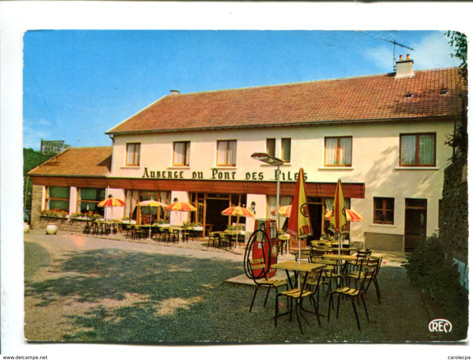 CP   Eguzon (23) HOTEL RESTAURANT DU PONT DES PILES - Autres & Non Classés