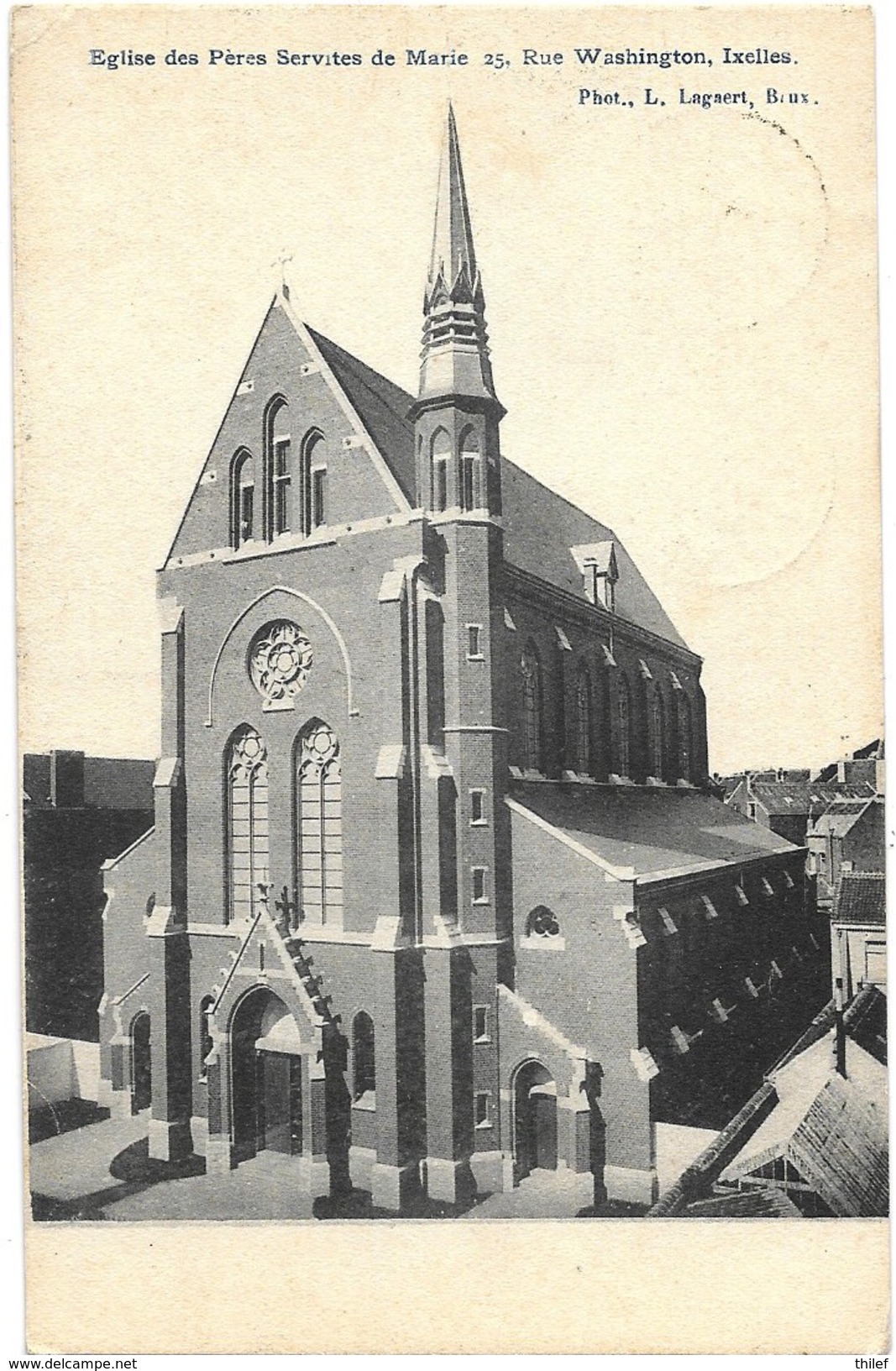 Ixelles NA4: Eglise Des Pères Servites De Marie...1906 - Ixelles - Elsene