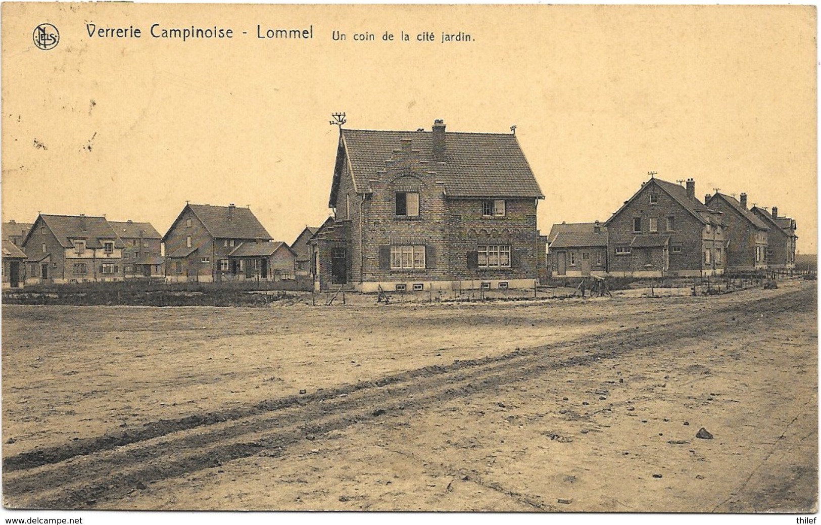 Lommel NA1: Verrerie  Campinoise . Un Coin De La Cité Jardin 1929 - Lommel