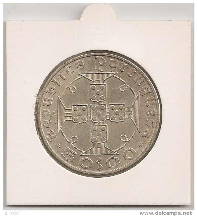 Moeda S. Tomé E Príncipe 1970 Prata 50$00 - BELA - Coin Silver - Moneta D´argento - Pièce Argent - Silbermünze - Santo Tomé Y Príncipe