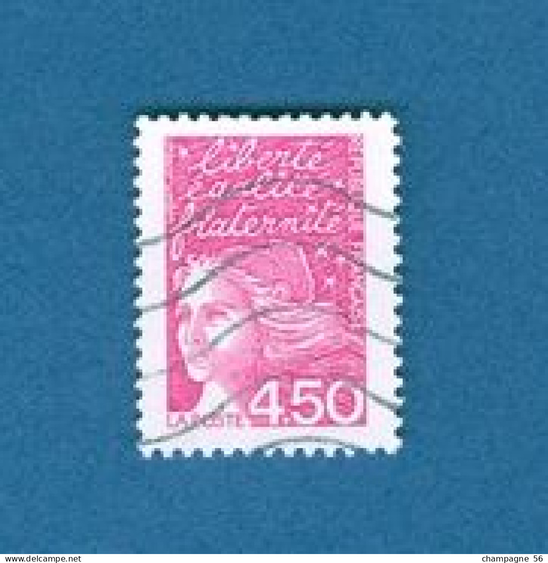 VARIETES FRANCE 1997  N° 3096  MARIANNE DU 14 JUILLET OBLITÉRÉE  PHOSPHORESCENTE