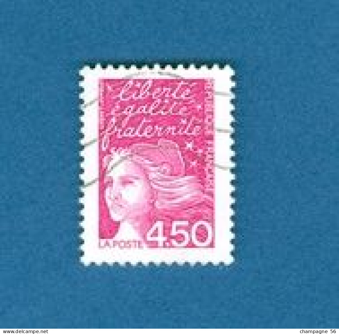 VARIETES FRANCE  1997  N° 3096  MARIANNE DU 14 JUILLET  PHOSPHORESCENTE OBLITÉRÉ