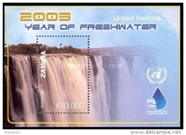 Zambia, United Nations Year Of Water, Victoria Falls, Lake Kariba, Cabora Bassa Dam, Mana Pools National Park - Protezione Dell'Ambiente & Clima