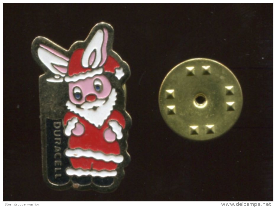 Pin´s - DURACELL Lapin Noel Pile - Christmas