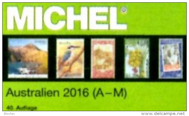 MICHEL Katalog 2016 Australien A-M Teil 7/1 Neu 84€ Stamps Catalog Australia Antarktis Cook Falkland Fiji Kokos Marshall - Literatur & Software