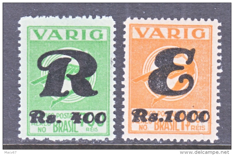 BRAZIL  VARIG V 43-4    **   * - Airmail (Private Companies)