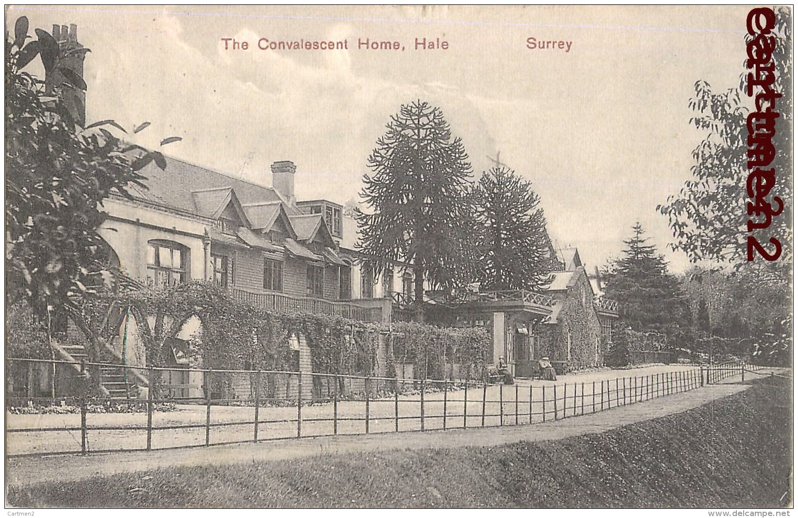 THE CONVALESCENT HOME HALE SURREY ENGLAND - Surrey
