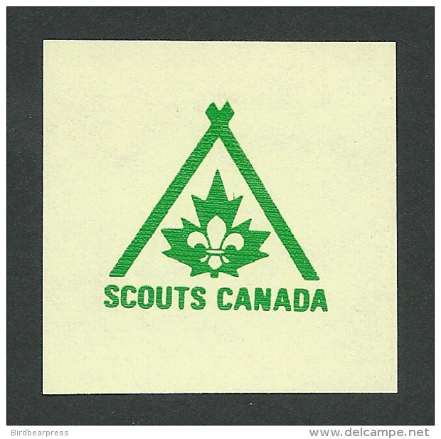 B34-30 CANADA Scouts Label MNH 1 - Local, Strike, Seals & Cinderellas