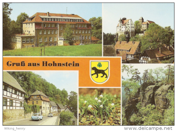 Hohnstein - Mehrbildkarte 1 - Hohnstein (Saechs. Schweiz)