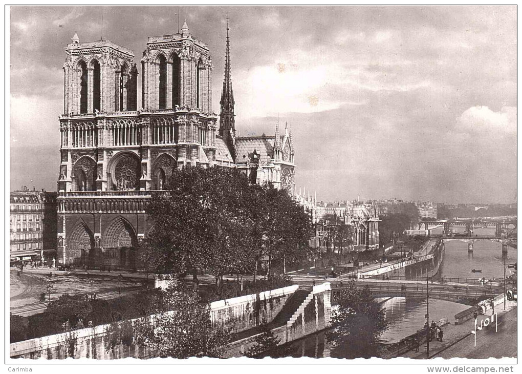 1949 VIAGGIATA X ITALIA - Notre Dame De Paris