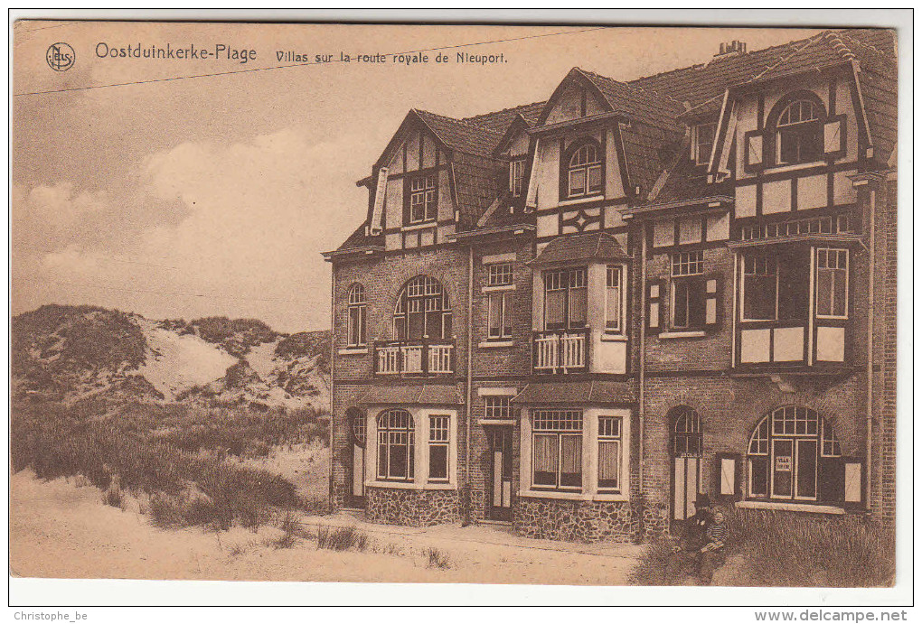 Oostduinkerke Plage, Villas Sur La Route Royale De Nieuport (pk29639) - Oostduinkerke