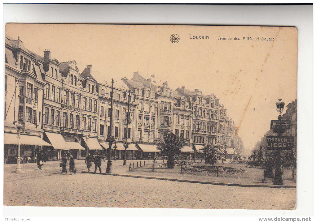 Leuven, Louvain, Avenue Des Alliée Et Square (pk29677) - Leuven