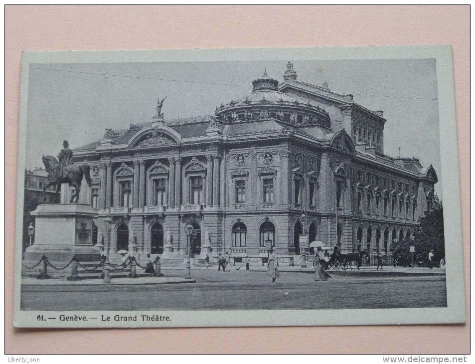 Le Grand Théâtre ( 61 ) Anno 19?? ( Zie Foto Voor Details ) !! - Otros & Sin Clasificación