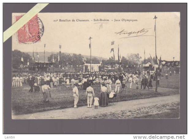 Baccarat - 20è Bataillon Des Chasseurs - Fete De Sidi Brahim - Jeux Olympiques - Voir état - Baccarat