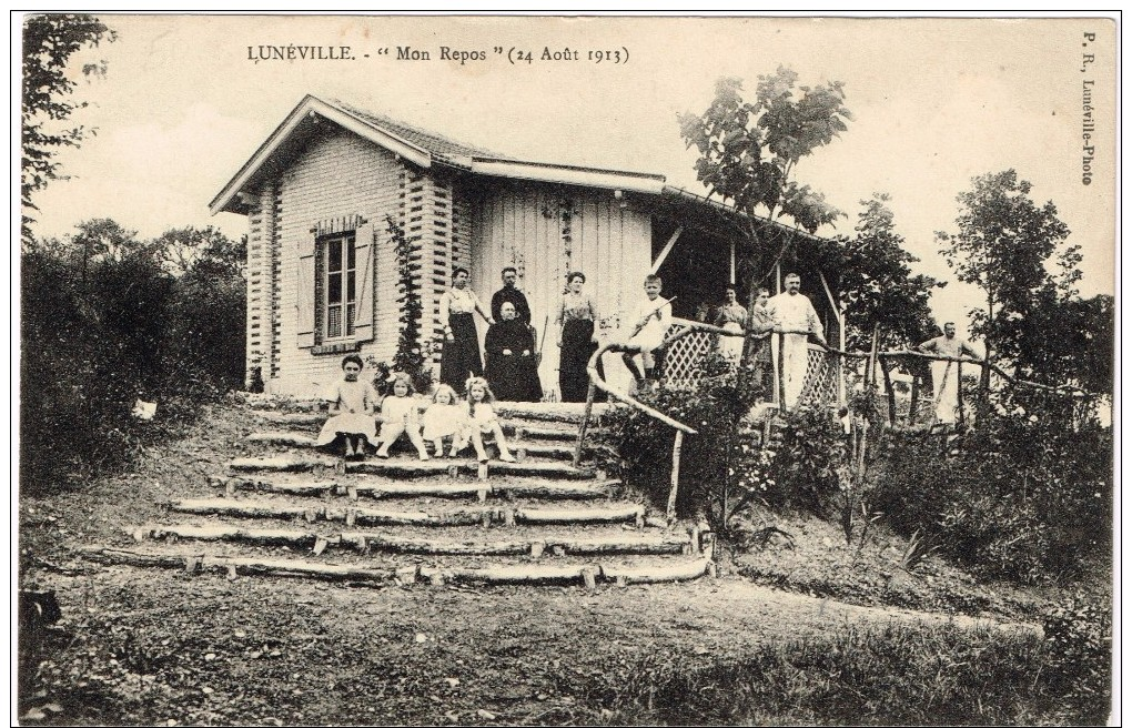 54-Lunéville-"Mon Répos"  (24-08-1913) - Luneville