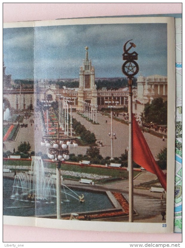 Moskou - Mockba Moscow ( CARNET with 23 Views, some take 2 pages / Look Photo for detail please ) Booklet Anno ? !!