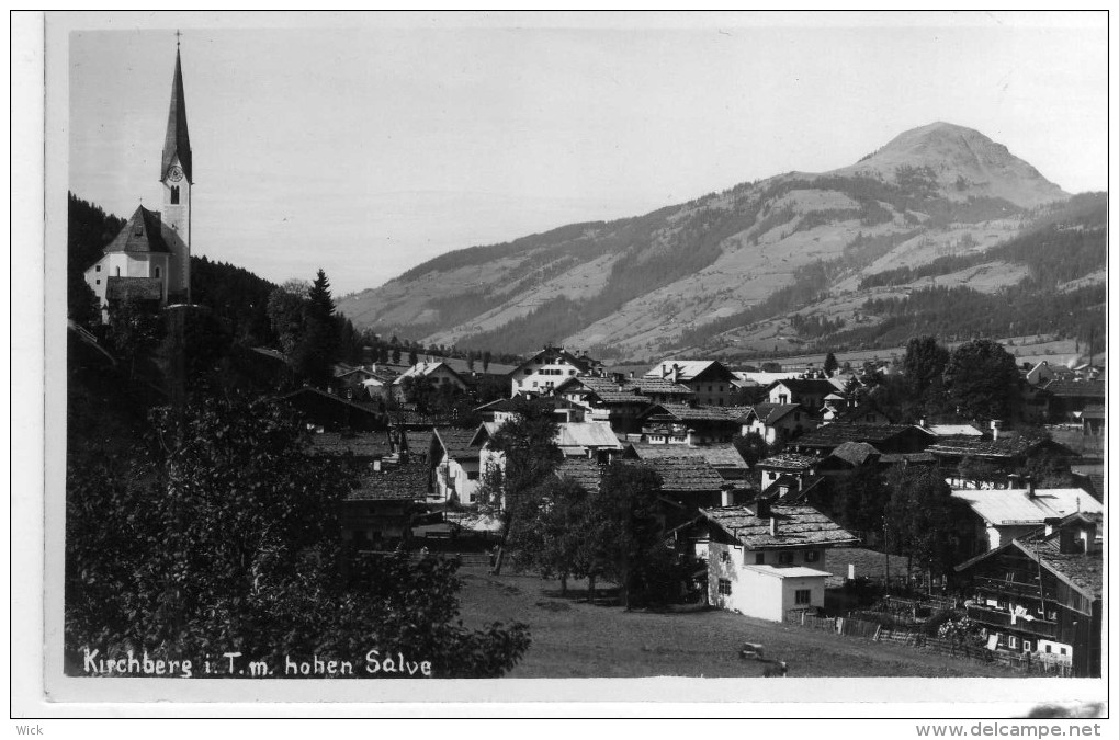 AK Kirchberg I. Tirol M. Hohen Salve   -selten !!! - Kirchberg