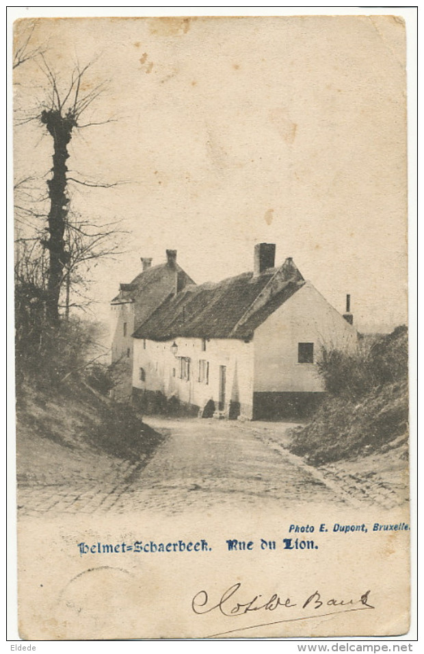 Helmet Schaerbeek Rue Du Lion Photo Dupont Etat Moyen - Schaerbeek - Schaarbeek