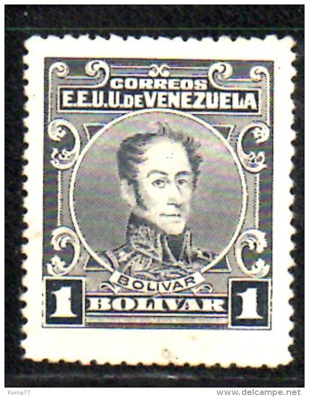 Y1092 - VENEZUELA , Yvert N. 151  Senza Gomma . Dent 14 . - Venezuela