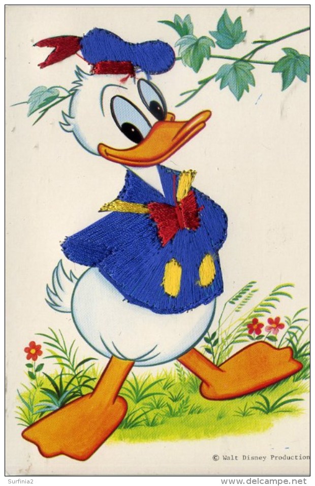 DISNEY - DONALD DUCK  SILK #19 - Other & Unclassified