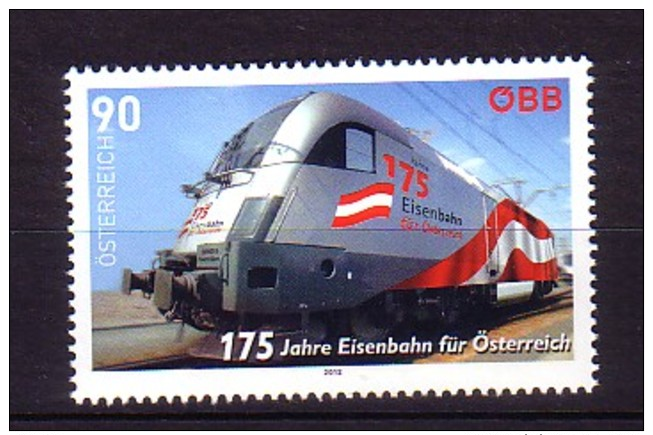 2012 Autriche Neuf ** N° 2869 Transport : Train : Locomotive - Neufs