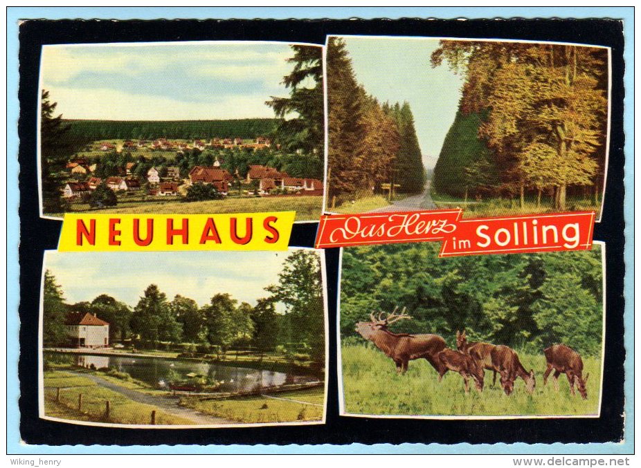 Holzminden Neuhaus Im Solling - Mehrbildkarte 1 - Holzminden