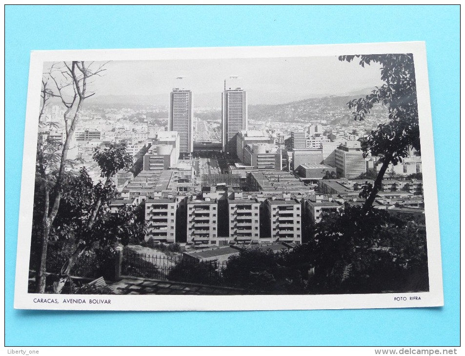 Caracas Avenida Bolivar ( Rifra ) Anno 1955 ( Zie Foto Voor Details ) !! - Venezuela