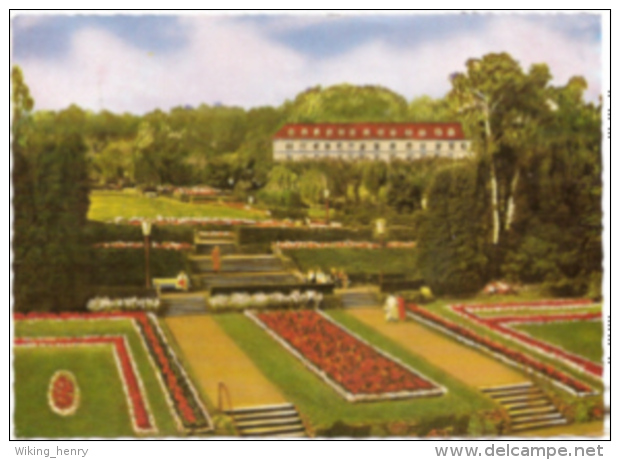 Horn Bad Meinberg - Berggarten Mit Kurheim - Bad Meinberg