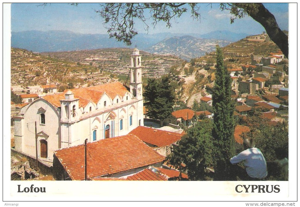 LOFOU -L'Eglise Et Le Village - Chypre