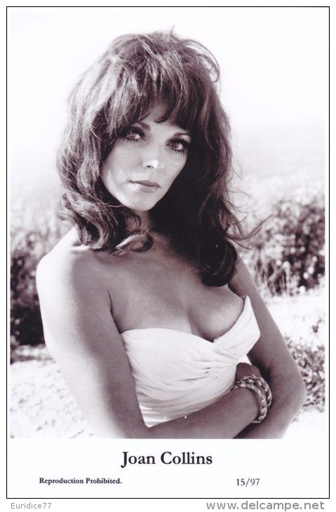 JOAN COLLINS - Film Star Pin Up - Publisher Swiftsure Postcards 2000 - Sin Clasificación