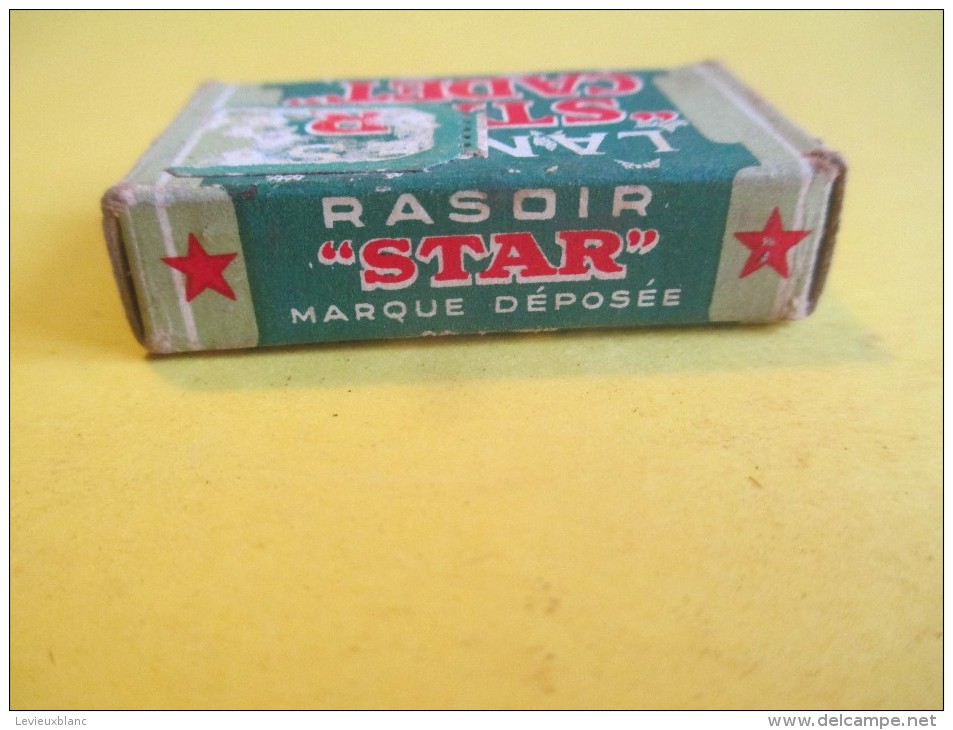 Paquet De 4 Lames De Rasoir/Marque" STAR CADET"/ Made In USA / 5 Lames Vers 1930 - 1950   PARF88 - Razor Blades