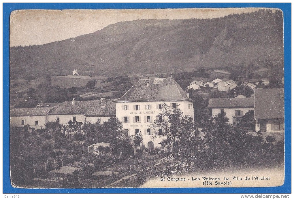 CPA - HAUTE SAVOIE - SAINT CERGUES - LES VOIRONS - LA VILLA DE L´ARCHET - - Saint-Cergues