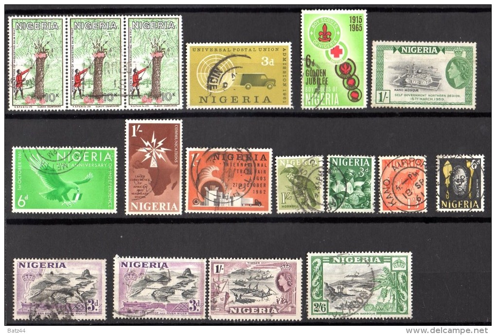 NIGERIA  Petit Lot De Timbres Voir Scan Recto Et Verso - Nigeria (1961-...)