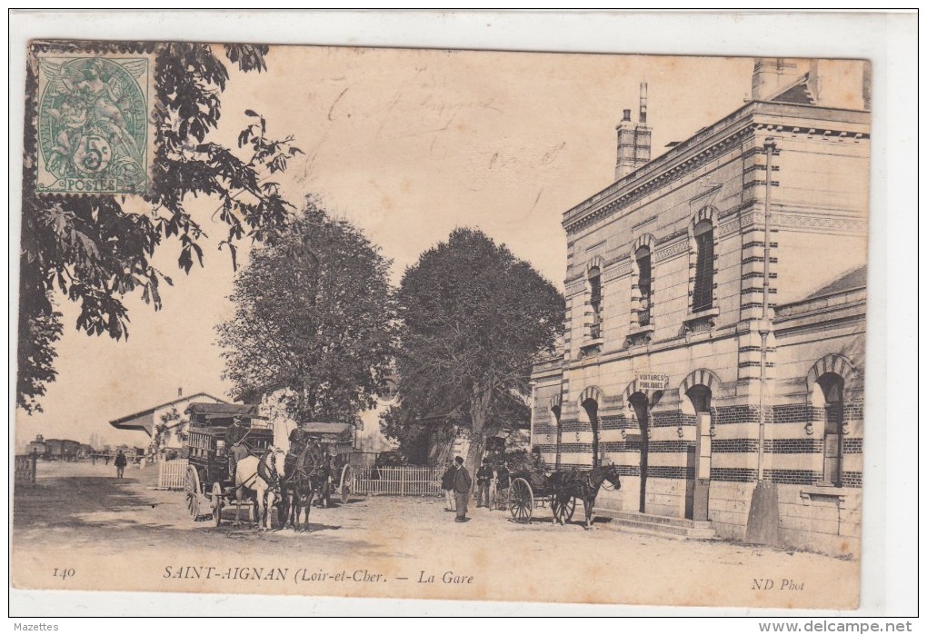 41 SAINT AIGNAN LA GARE BON ETAT - Saint Aignan