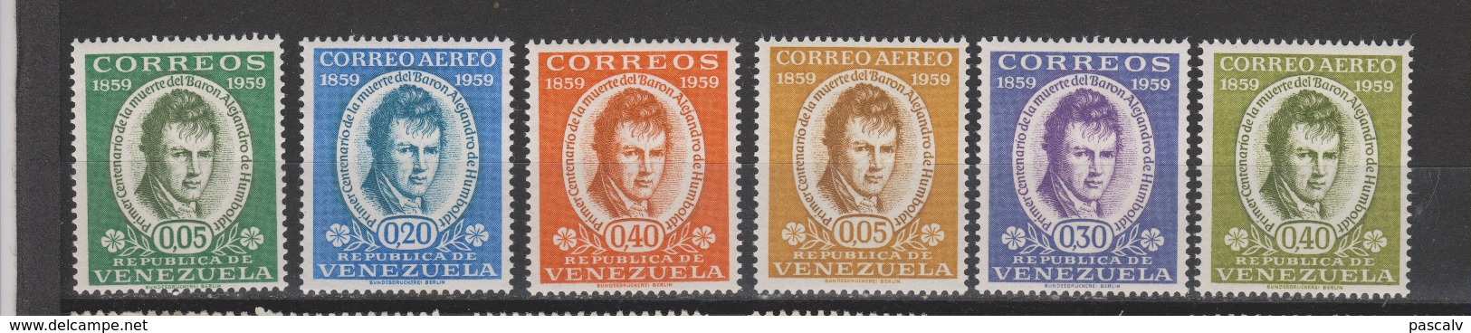 Yvert 597 / 599 + PA 683 / 685 * Neuf Charnière - Venezuela