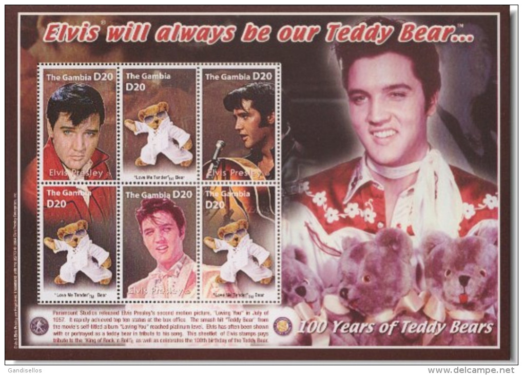 GAMBIA SHEET ELVIS PRESLEY - Elvis Presley