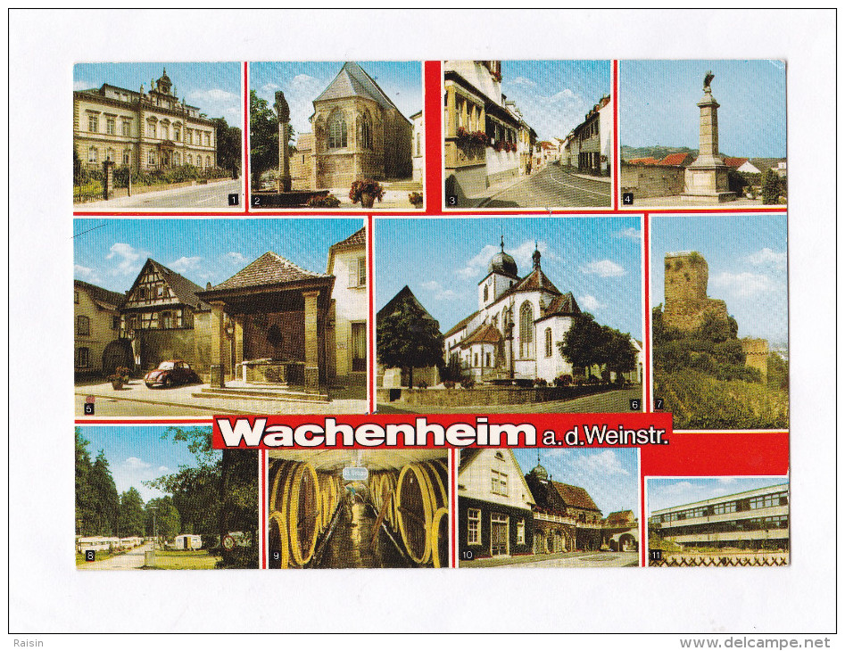 Allemagne Wachenheim An Der Weinstrasse Multi Vues  BE - Bad Duerkheim