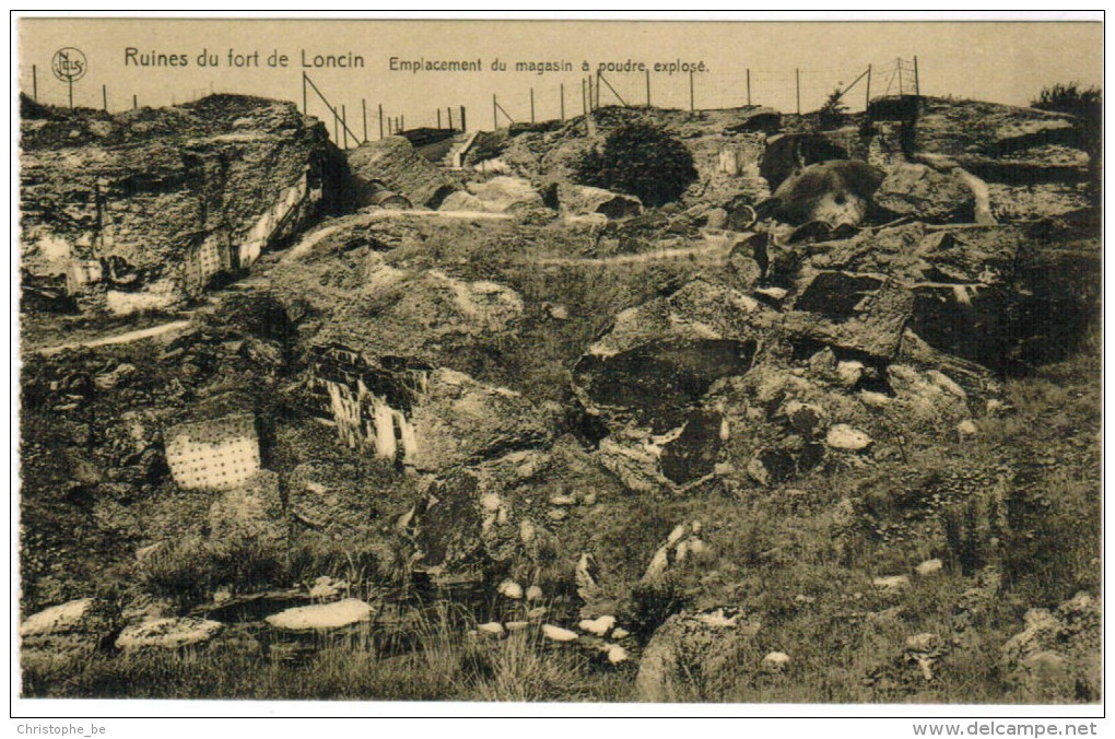 Ruines Du Fort De Loncin, Poterne D'entrée (pk27932) - Liege