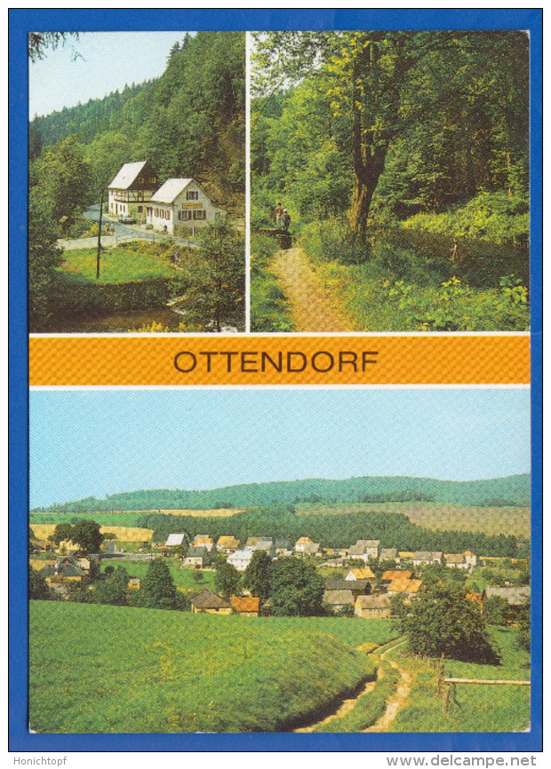 Deutschland; Ottendorf Bei Sebnitz; Sächs. Schweiz; Multibildkarte Mit Neumannmühle - Sebnitz