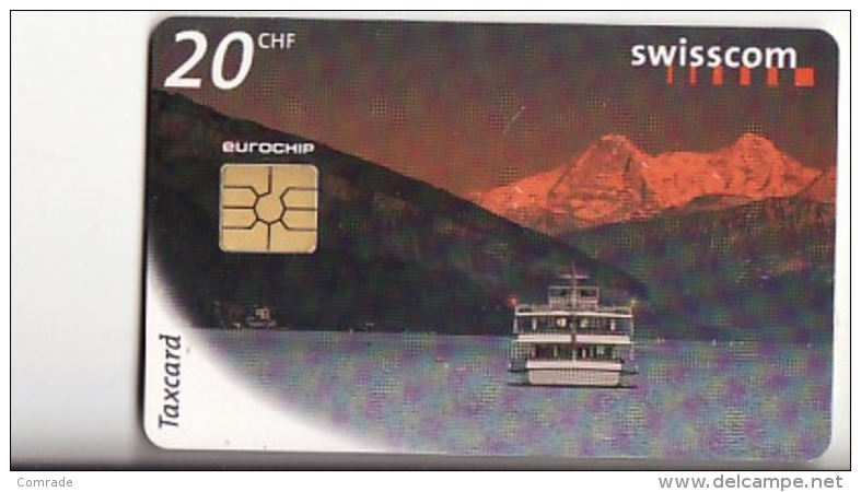 SWITZERLAND - PHONE CARD TAXCARD Cruise Ship - Svizzera