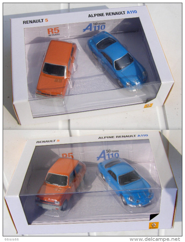 RENAULT 5 (R5) Et Alpine A110, Miniatures RENAULT 5 (R5) Et Alpine A110. - Limitierte Auflagen Und Kuriositäten - Alle Marken